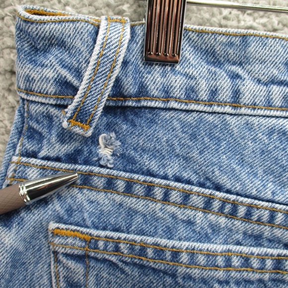 Vintage Levis 550 Relaxed Fit Mom Jeans Juniors 7 Short Tapered High Rise USA - Picture 12 of 14